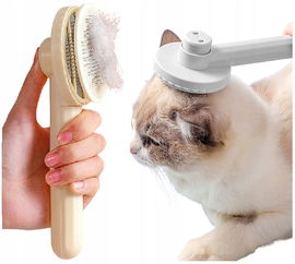 Szczotka Do Usuwania Siersci Kota Samoczyszczaca - Doskonała Do