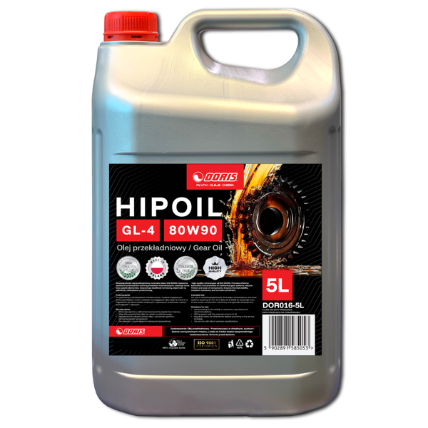 DORIS Olej przekładniowy Hipoil GL-4 80W90 5L 