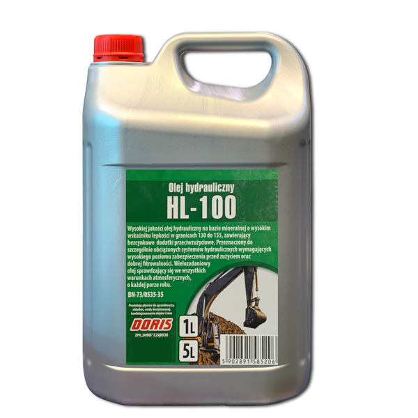 DORIS Olej hydrauliczny HL-100 5L 