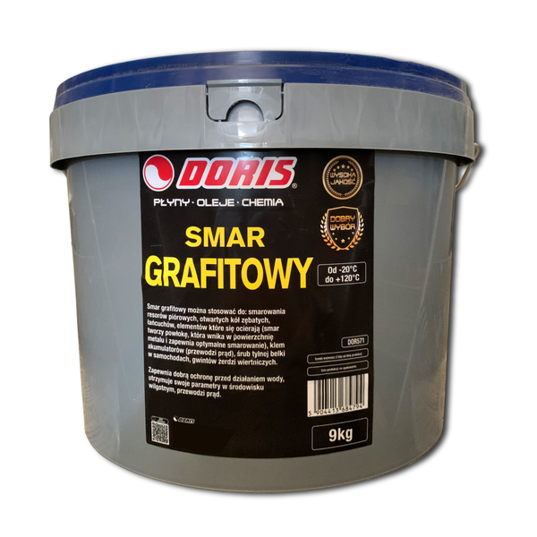 DORIS Smar grafitowy 10L 