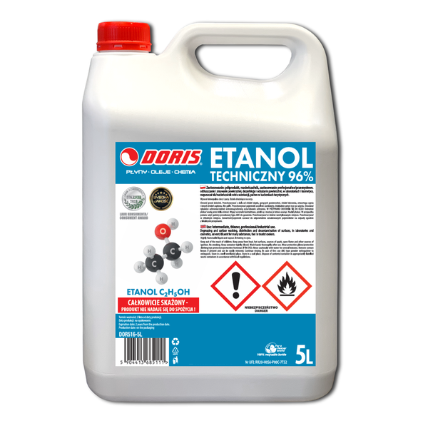 DORIS Etanol techniczny 96% 5L 