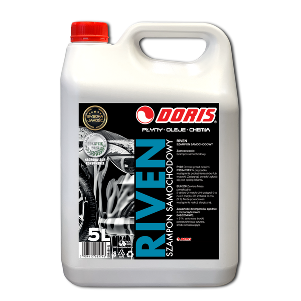 DORIS Riven Szampon samochodowy 5L 