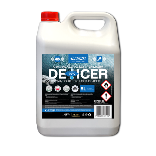 DORIS Odmrażacz do szyb -70°C etanol 5L 