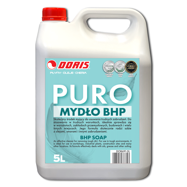 DORIS PURO Żel BHP do mycia rąk 5L 