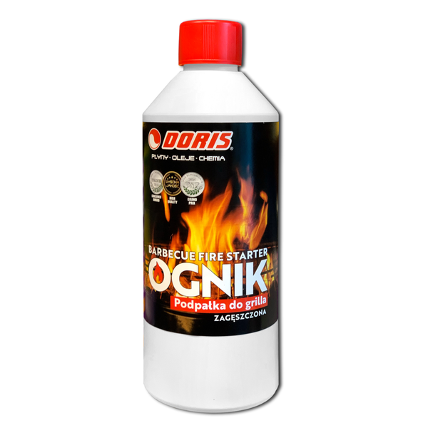 DORIS Ognik Podpałka alkoholowa zagęszczona 0,5L 
