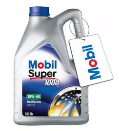 Mobil 15W40 SUPER 1000 Benzyna/Diesel 5L