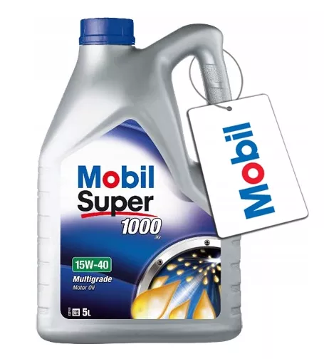 Mobil 15W40 SUPER 1000 Benzyna/Diesel 5L