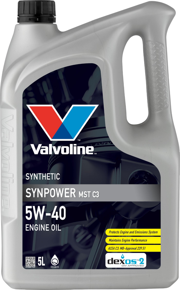 VALVOLINE SYNPOWER MST C3 5W40 5L