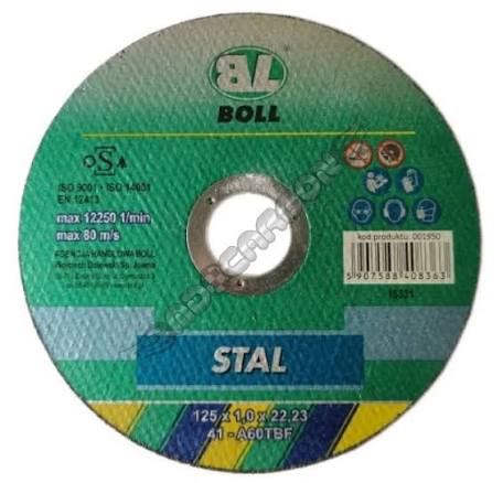 BOLL tarcza do cięcia stali 41-125x1,0