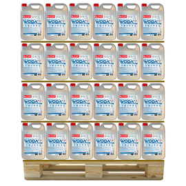 DORIS Woda demineralizowana 720L Zestaw 144szt x 5L 
