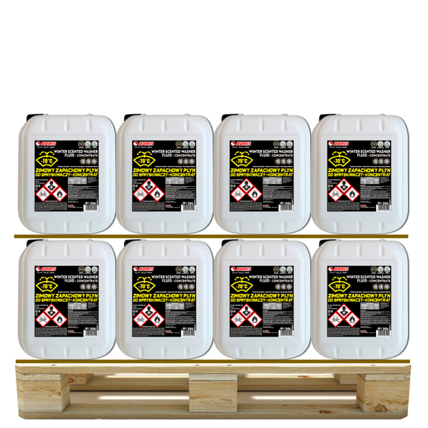 DORIS Koncentrat do spryskiwaczy -70°C metanol dla firm 480L 24szt x 20L