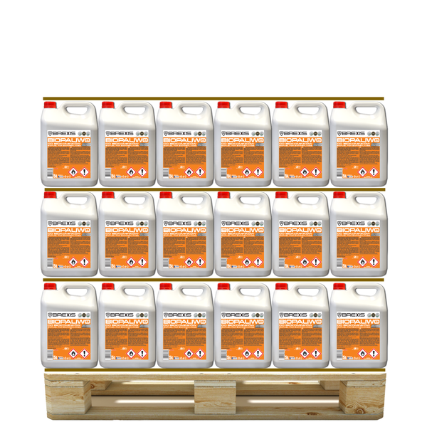 BREXIS Biopaliwo do kominków 615L Zestaw 123szt x 5L 