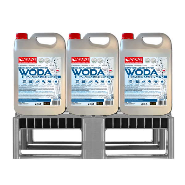 DORIS Woda demineralizowana 100L Zestaw 20szt x 5L 