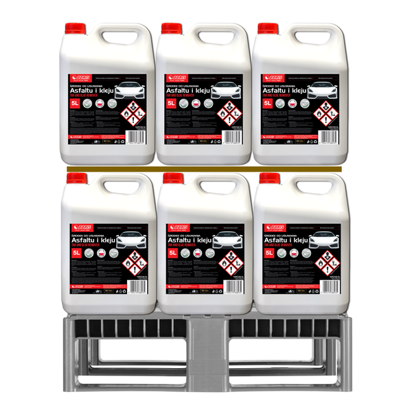 DORIS Tar & Glue Remover Środek do usuwania asfaltu i kleju 200L 40szt x 5L 