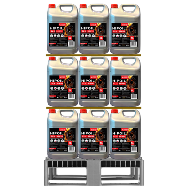 DORIS Olej przekładniowy Hipoil GL-4 80W90 300L Zestaw 60szt x 5L 