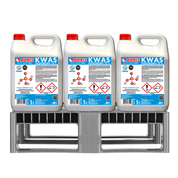 DORIS Kwas fosforowy 75% 100L Zestaw 20szt x 5L 