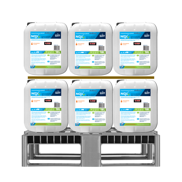 DORIS AdBlue NOXy 216L Zestaw 12szt x 18L z lejkiem