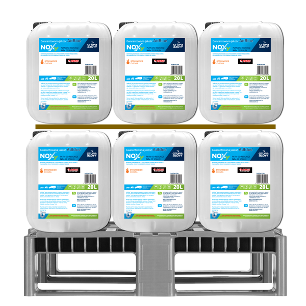 DORIS AdBlue NOXy 240L Zestaw 12szt x 20L z lejkiem