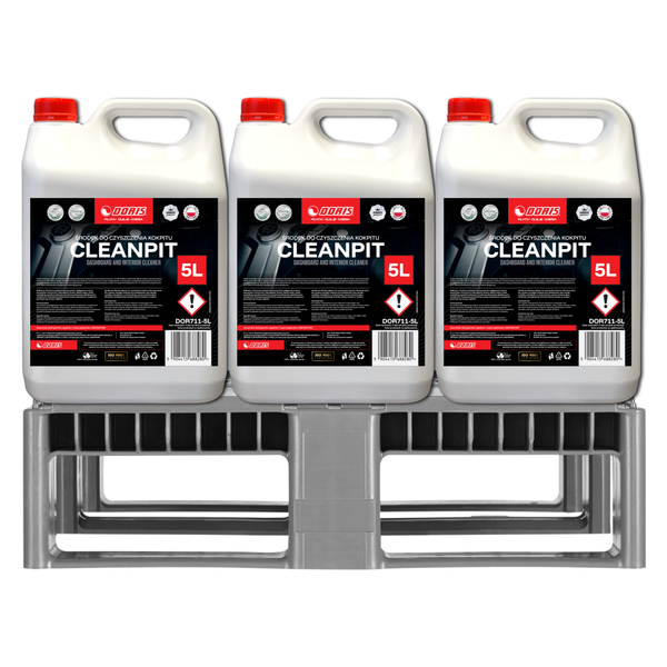 DORIS Cleanpit Środek do czyszczenia kokpitu 100L Zestaw 20szt x 5L 