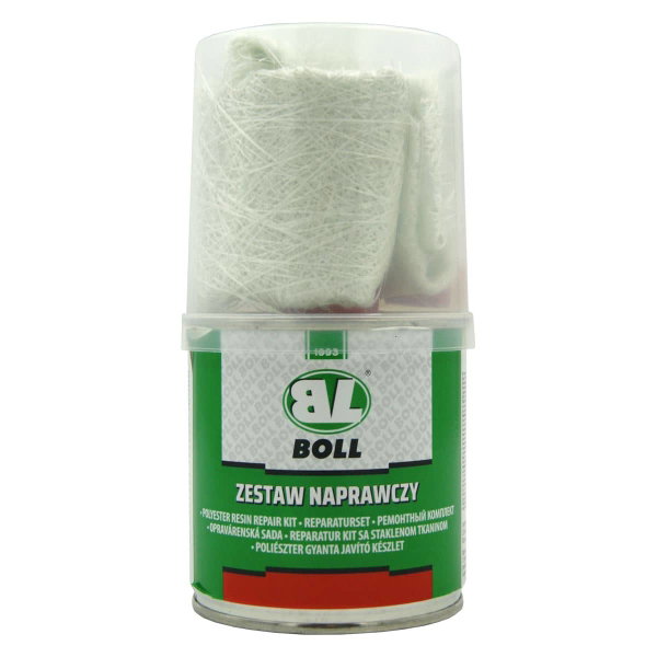 BOLL zestaw naprawczy żywica + utwardzacz + mata szklana 242g 002190