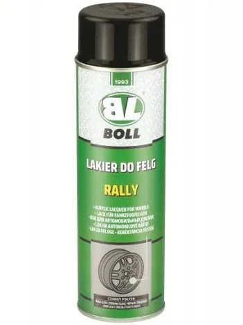 BOLL lakier do felg czarny mat spray 500ml
