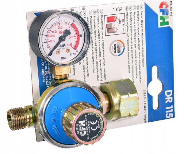 Reduktor do butli Propan Butan LPG Butla 11kg z CFH 52115