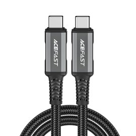 Kabel przewód USB-C USB4 PD3.1 5A do transmisji danych i Video 4K 1m