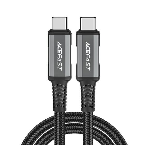Kabel przewód USB-C USB4 PD3.1 5A do transmisji danych i Video 4K 1m