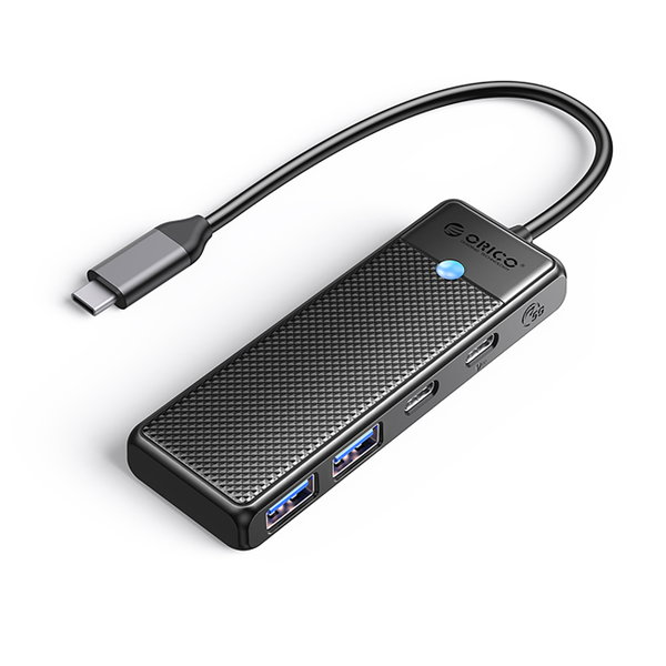 Hub PAPW2AC-C3 rozdzielacz USB-C na USB-A USB-C - czarny