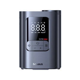 Kompresor bezprzewodowy 3 końcówki 150PSI 26 l/min 82W - czarny
