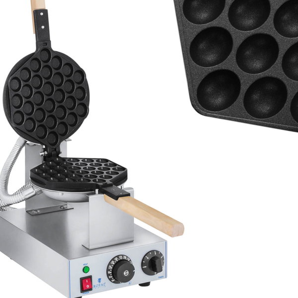 Gofrownica opiekacz do gofrów bąbelkowych bubble waffle 1415W Royal Catering
