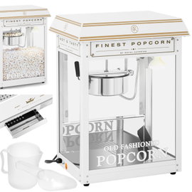 Maszyna automat urządzenie do prażenia popcornu retro TEFLON 1600 W 5-6 kg/h