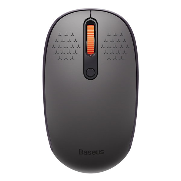 Myszka bezprzewodowa 3 tryby łączności 2.4GHz Bluetooth 3.0 5.0 F01B - szara