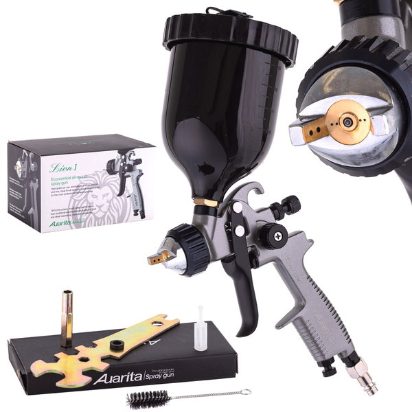 Pistolet Lakierniczy do Malowania LION 1 LVMP AUARITA Dysza 2,0mm