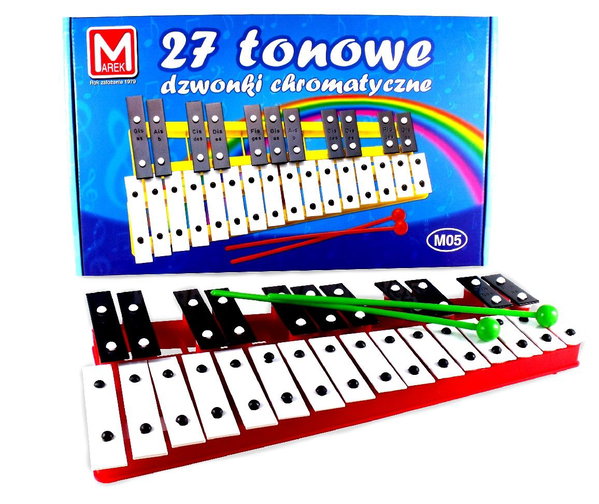DZWONKI CHROMATYCZNE 27 TONOWE 6519