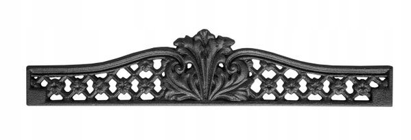 ŻELIWNY PŁOTEK AŻUROWY KOMINKOWY dł. 473 mm