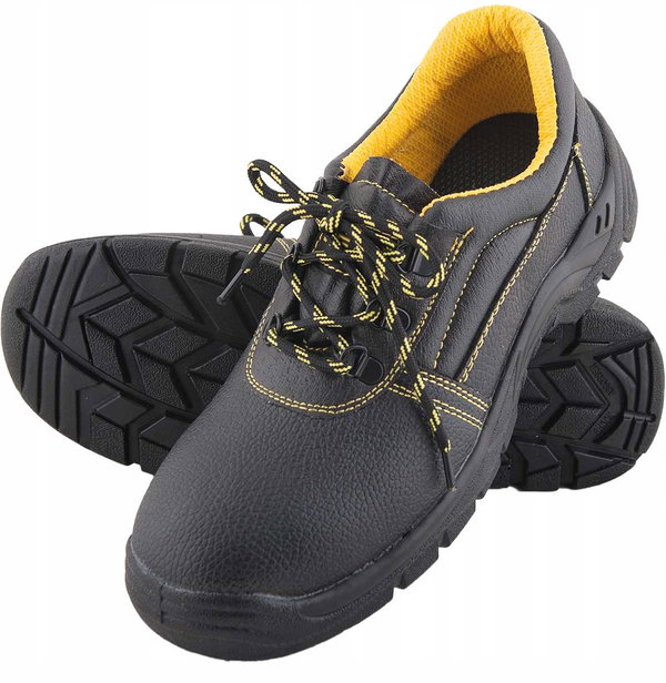 BUTY BEZPIECZNE / REIS / czarno-żółty / Rozmiar 40 / BRYES-P-SB_40