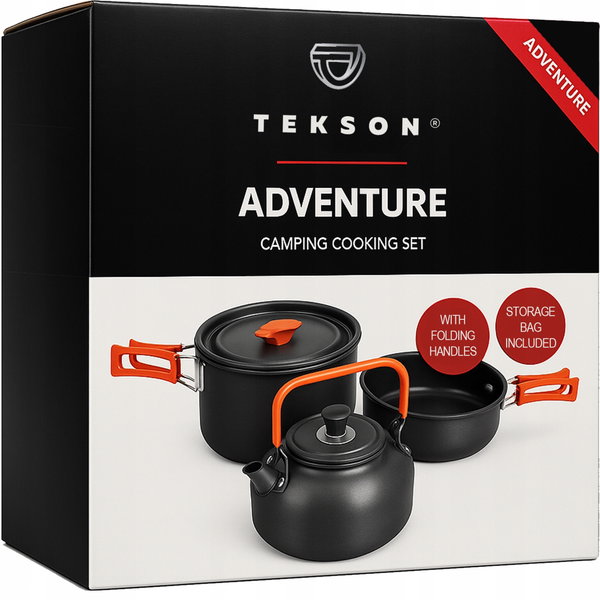 Zestaw Garnków Campingowych ADVENTURE TEKSON