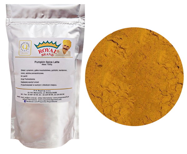 Przyprawa Do Kawy Pumpkin Spice Latte Bez Cukru Premium 1kg