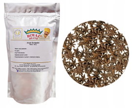 ANYŻ GWIAZDKI NATURALNY GWIAŹDZISTY 1kg ŚWIEŻY CAŁY ROYAL BRAND