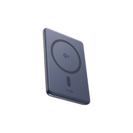 Powerbank ultracienki 5000mAh z podstawką kablem PicoGo AM31 Qi2 MagSafe 20W