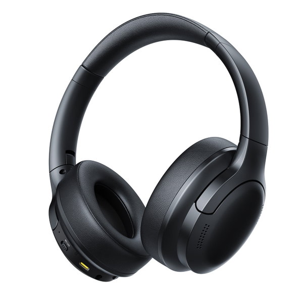 Słuchawki bezprzewodowe nauszne mocny bas Bass BH1 Bluetooth - czarne