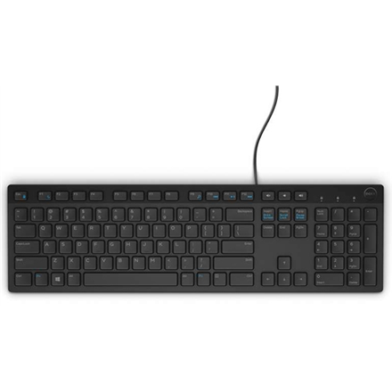 Dell Multimedia Keyboard - KB216 - US Black (RTL BOX)