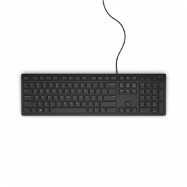Dell - KB216 - Standard - Przewodowa - RU - Czarna - 503 g - Klawiatura