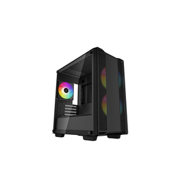 Deepcool - Micro-ATX CASE - CC360 - Black - Mini-ITX / Micro-ATX - Zasilacz w