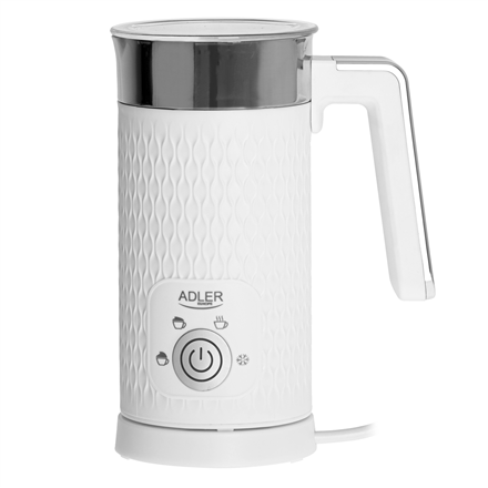 Adler - AD 4494 - Spieniacz do mleka - 500 W - Spieniacz do mleka - Biały