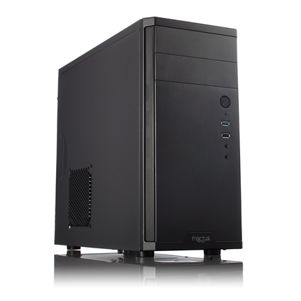 Fractal Design - CORE 1100 - Black - Micro ATX - Zasilacz w zestawie Nie - ATX