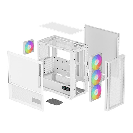 Obudowa DeepCool CH560 ARGB Digital White (R-CH560-WHAPE4D-G-1)