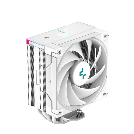 Chłodzenie Procesora Deepcool - Cyfrowy Chłodnik Powietrza w Kolorze Białym