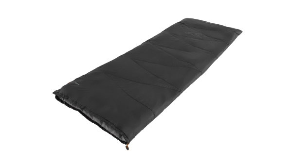 Easy Camp Starling Square Black 10°C, 190 x 75 cm, One-way, L-shaped, Black